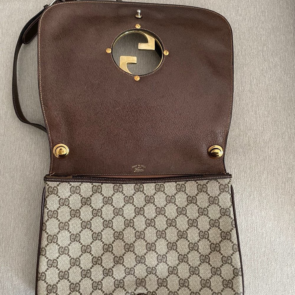 Vintage Gucci Blondie flap bag from the 70s - Picture 7 of 12